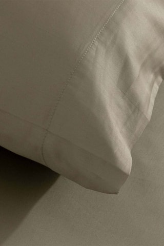 Federa in raso di cotone 157 fili/cm² - Kaki
