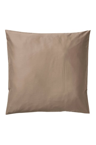 Federa in raso di cotone 157 fili/cm² - Beige