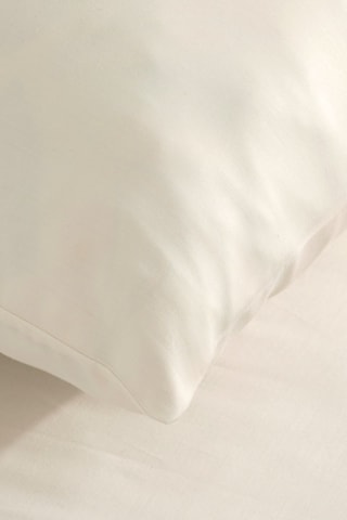 Federa in cotone 118 fili/cm² Natural - Crema