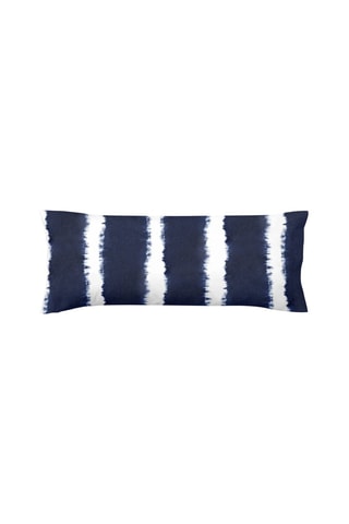 Federa in cotone 78 fili/cm² Caimari - Blu e bianco