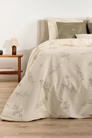 Copripiumino in cotone 78 fili/cm² Orba - Crema