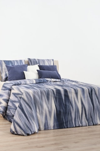 Copripiumino in cotone 78 fili/cm² Algemesí - Blu e bianco