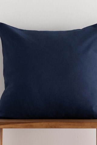 Copricuscino in lino Cascai - Navy - 50 x 50 cm