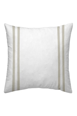 Federa in parcalle di cotone 79 fili/cm² Oliva - Beige