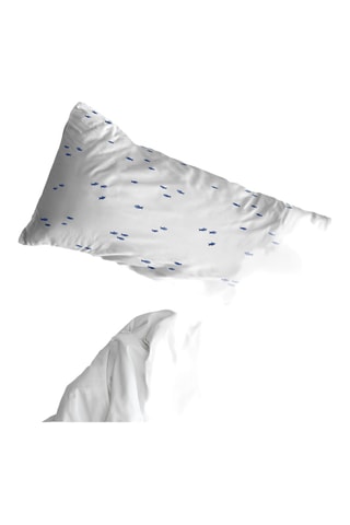 Federa in parcalle di cotone 79 fili/cm² Bellreguard - Bianco