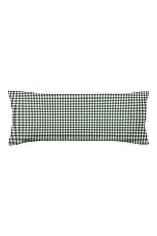 Federa in parcalle di cotone 79 fili/cm² Aielo - Verde