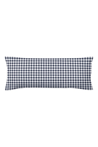 Federa in parcalle di cotone 79 fili/cm² Calafat - Navy