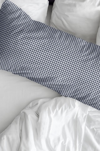 Federa in parcalle di cotone 79 fili/cm² Calafat - Navy