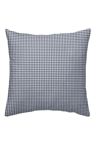 Federa in parcalle di cotone 79 fili/cm² Calafat - Navy