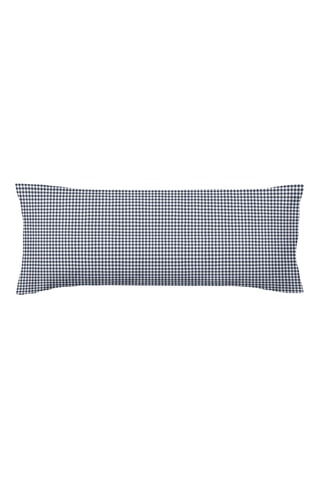 Federa in parcalle di cotone 79 fili/cm² Calafat - Navy