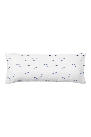 Federa in parcalle di cotone 79 fili/cm² Bellreguard - Bianco