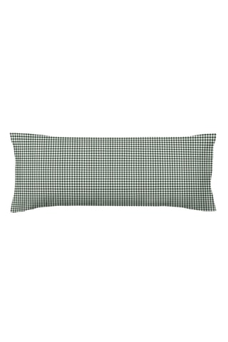 Federa in parcalle di cotone 79 fili/cm² Aielo - Verde