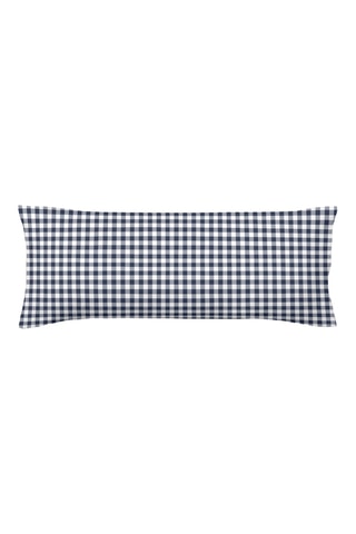 Federa in parcalle di cotone 79 fili/cm² Calafat - Navy