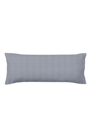 Federa in parcalle di cotone 79 fili/cm² Calafat - Navy
