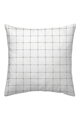 Federa in parcalle di cotone 79 fili/cm² Daimus - Grigio