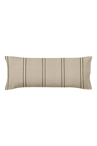 Federa in parcalle di cotone 79 fili/cm² Riola - Beige