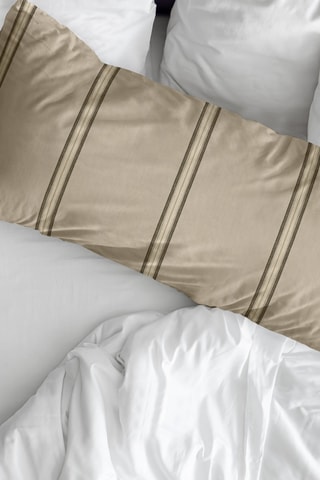 Federa in parcalle di cotone 79 fili/cm² Riola - Beige