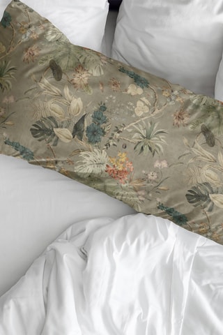 Federa in parcalle di cotone 79 fili/cm² Aspe - Beige