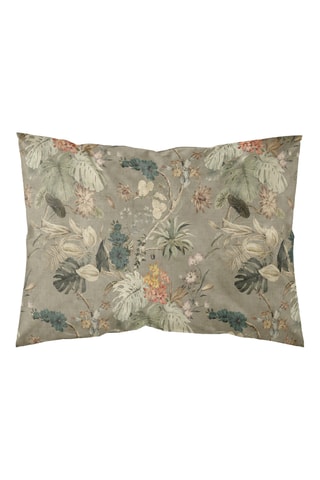 Federa in parcalle di cotone 79 fili/cm² Aspe - Beige