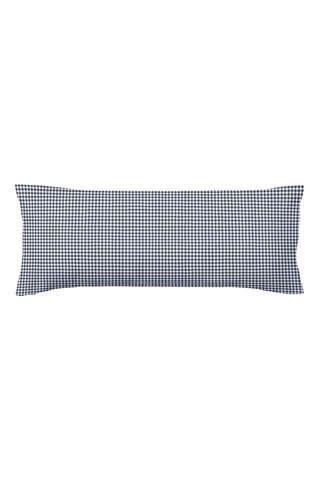 Federa in parcalle di cotone 79 fili/cm² Calafat - Navy