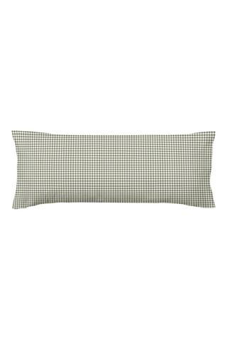 Federa in parcalle di cotone 79 fili/cm² Aielo Verde Pequeño - Verde