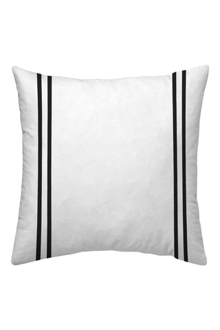 Federa in parcalle di cotone 79 fili/cm² Oliva Negro - Nero