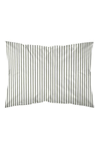 Taie d'oreiller en percale de coton 79 fils/cm² Tabarca - Vert