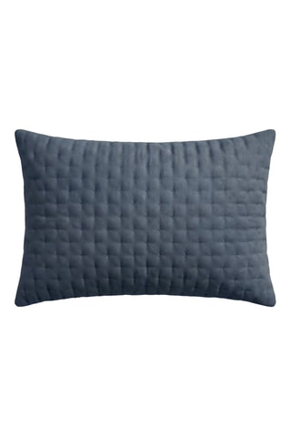 Copricuscino Lisa - Blu-grigio