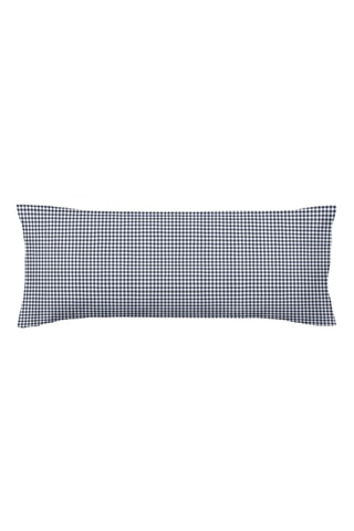Federa in parcalle di cotone 79 fili/cm² Calafat - Navy