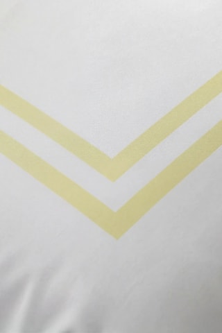 Capa de edredão em percal de algodão 79 fios/cm² Oliva - Amarelo