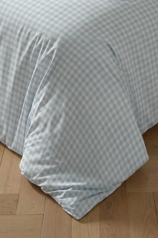 Capa de edredão em percal de algodão 79 fios/cm² Calafat - Azul,
