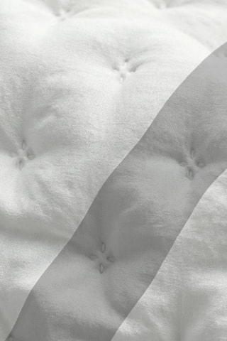 Cobre-leito Portixol - Cinzento e branco