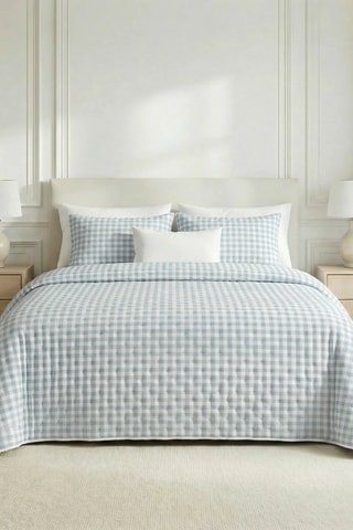 Cobertor de cama Calafat - Azul,