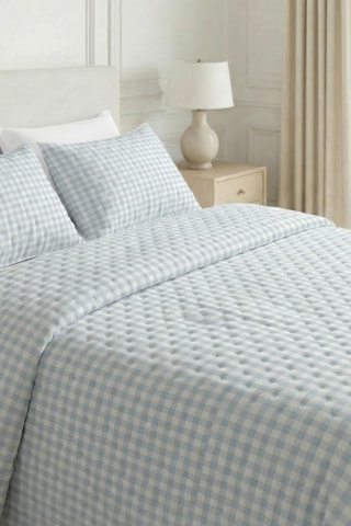 Cobertor de cama Calafat - Azul,