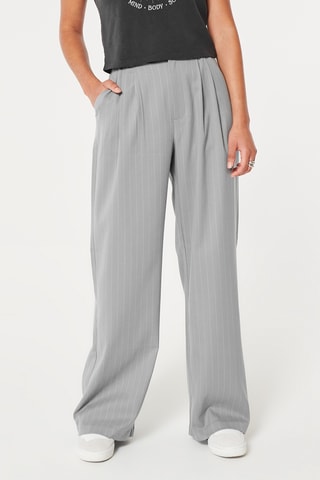 Broek Wide Legs - Grijs
