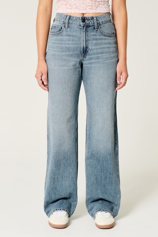 Baggy Jeans - Kobaltblauw