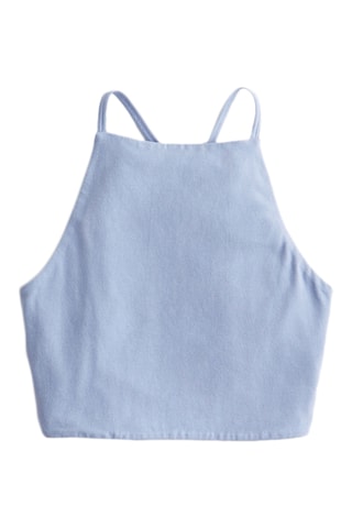 Crop Top - Lichtblauw