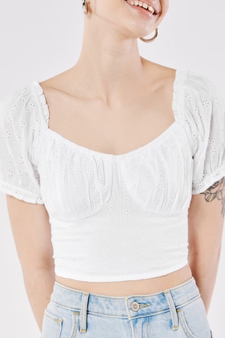 Crop Top - Wit