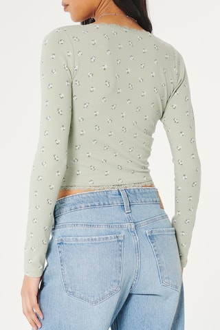 Crop Top - Lichtgroen