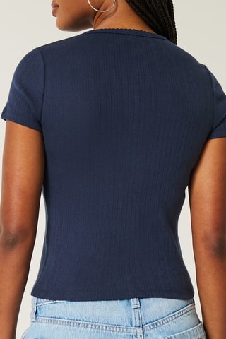 Blouse - Marineblauw