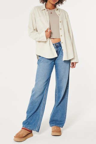 Oversized Jasje - Beige