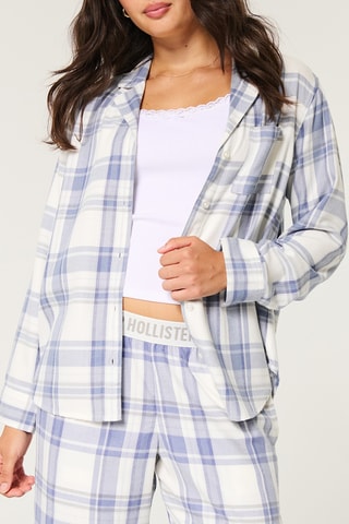 Pyjamablouse - Wit