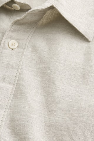 Linnen Overhemd - Beige