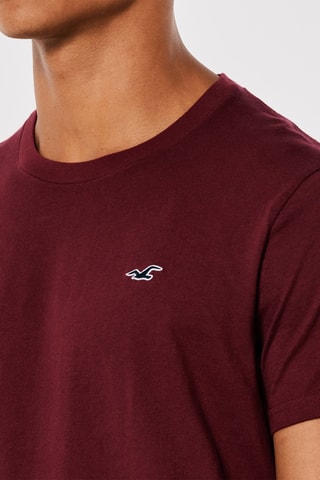 T-shirt - Bordeauxrood