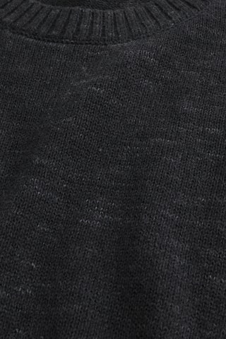 T-shirt - Gemêleerd Zwart