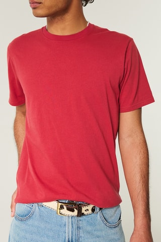 T-shirt - Bordeauxrood