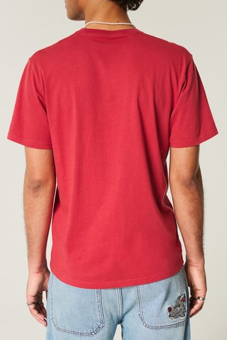 T-shirt - Bordeauxrood