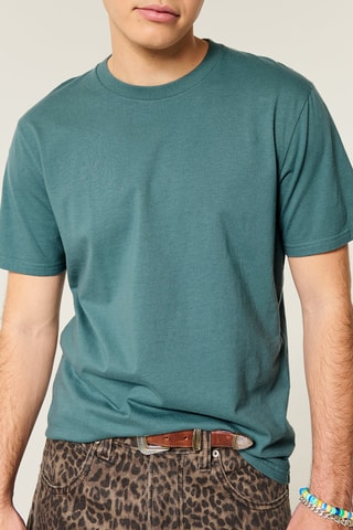 T-shirt - Pauwblauw