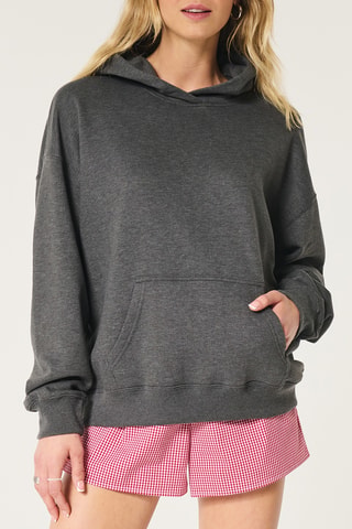 Sweat à capuche - Gris foncé