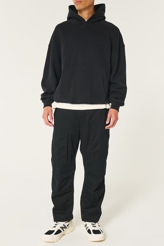 Sweater met Capuchon - Zwart